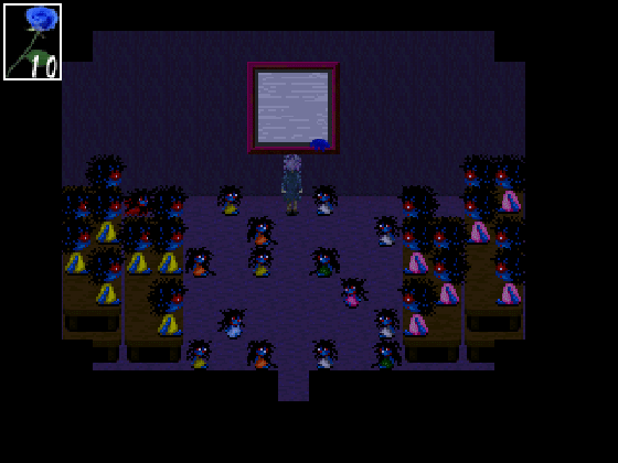 Imagen de la protagonista del juego indie IB